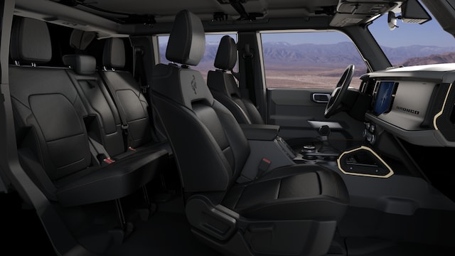 2025 Bronco®  Badlands® Interior view